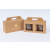GOLDEN FOX SZKLANKI DO WHISKY AMBER FIRE  WILD BOAR GOLD - 2 SZT